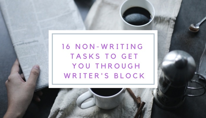 get over writer's block